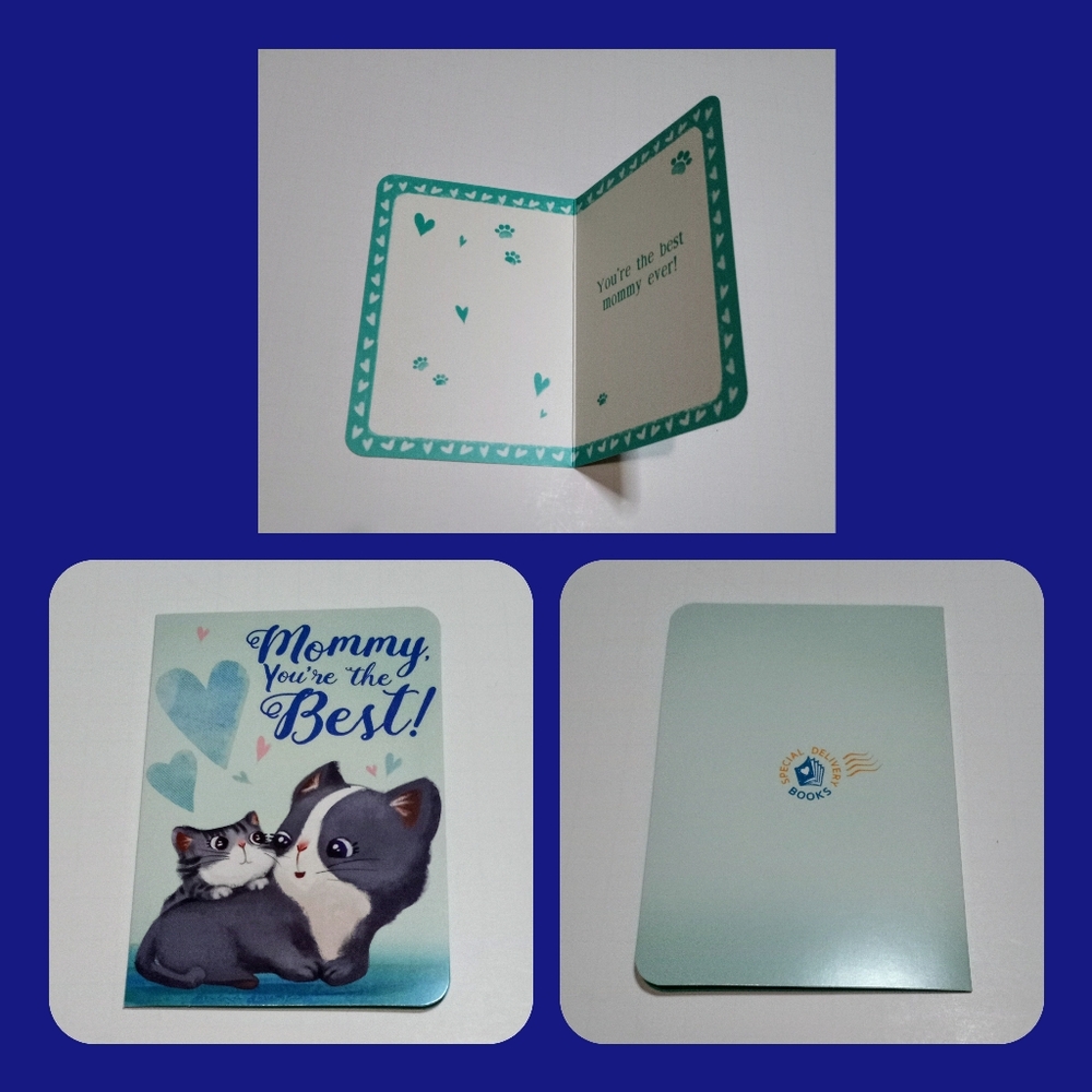"Mommy You're The Best" Keepsake Card and Book Gift Set